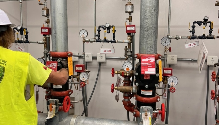 Commercial Fire Sprinkler System Valve Assemblies